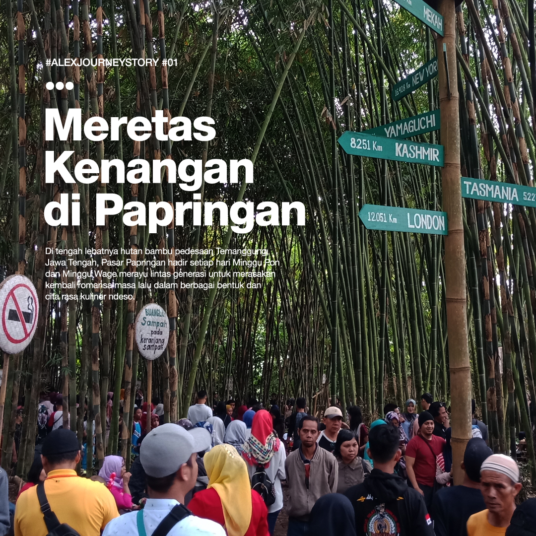 Pasar Papringan, Temanggung, Jawa Tengah